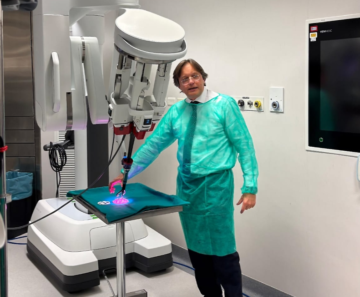 Il nuovo robot delle Molinette: "una tecnologia rivoluzionaria"