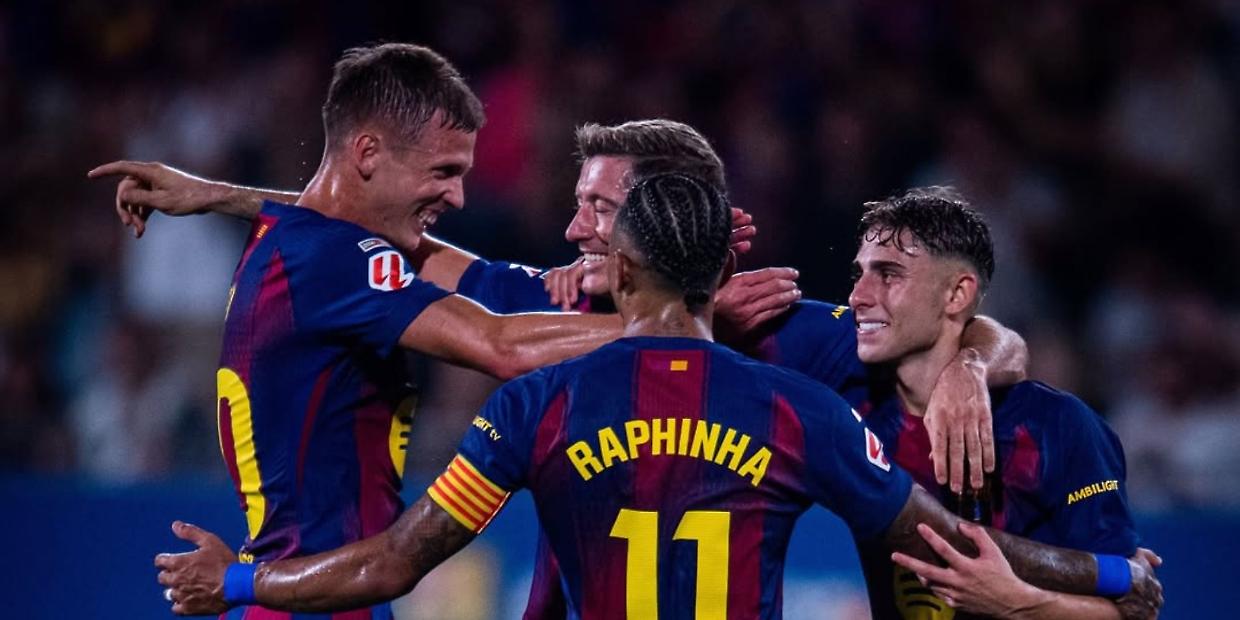 Il Barcellona travolge il Valencia 6-0, ma i giocatori vanno via senza doccia