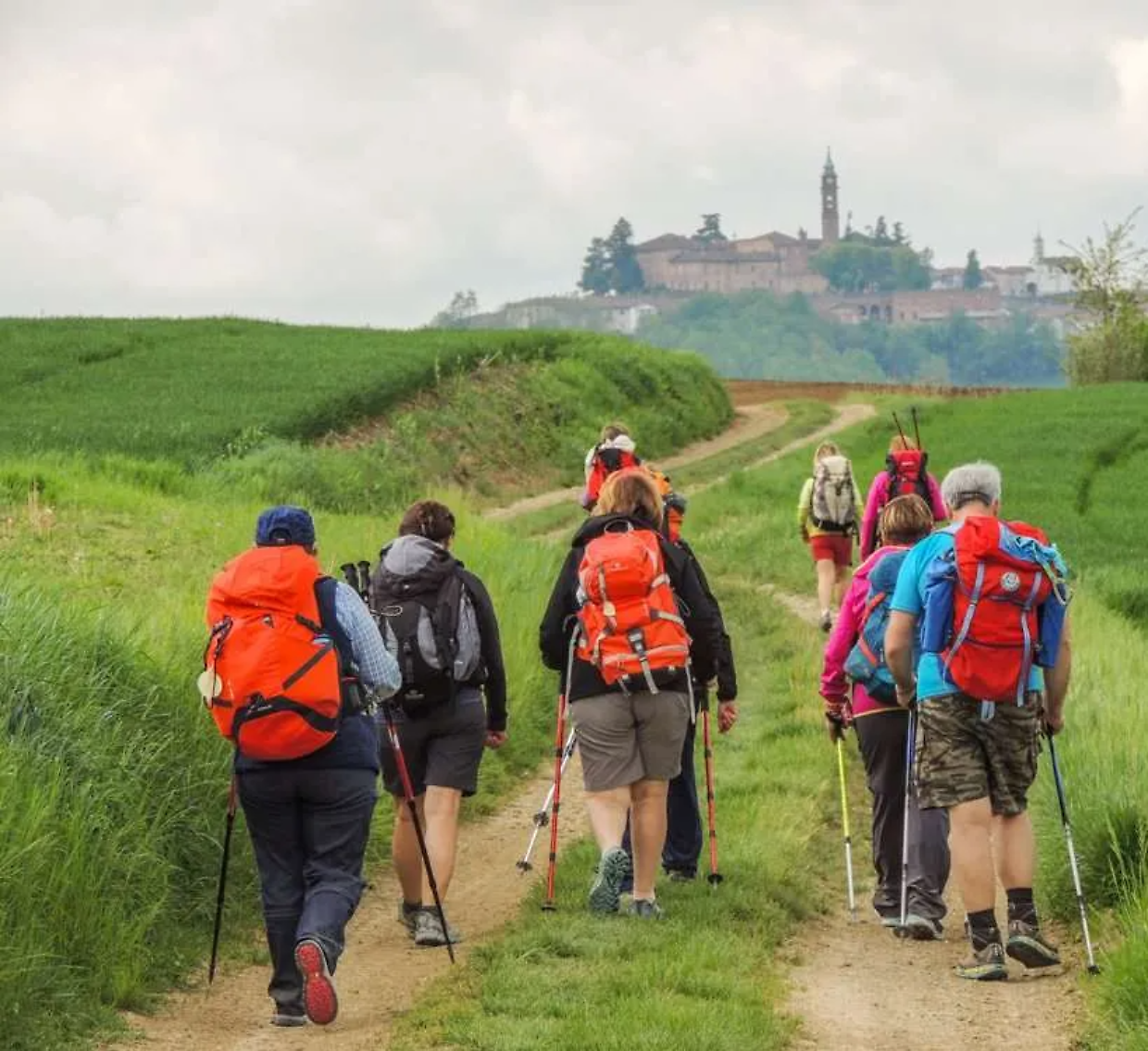 Cammino sui Sacri Colli delle Colline del Po