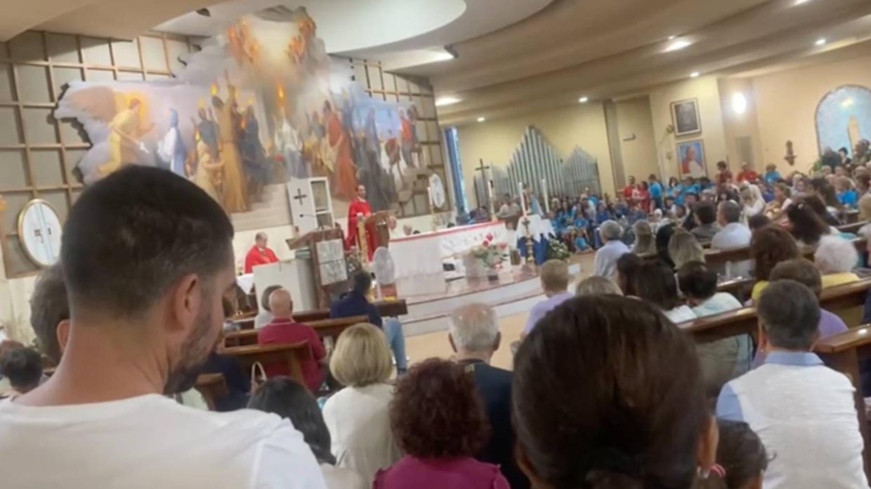 L'ultima messa nella chiesa di via Baltimora