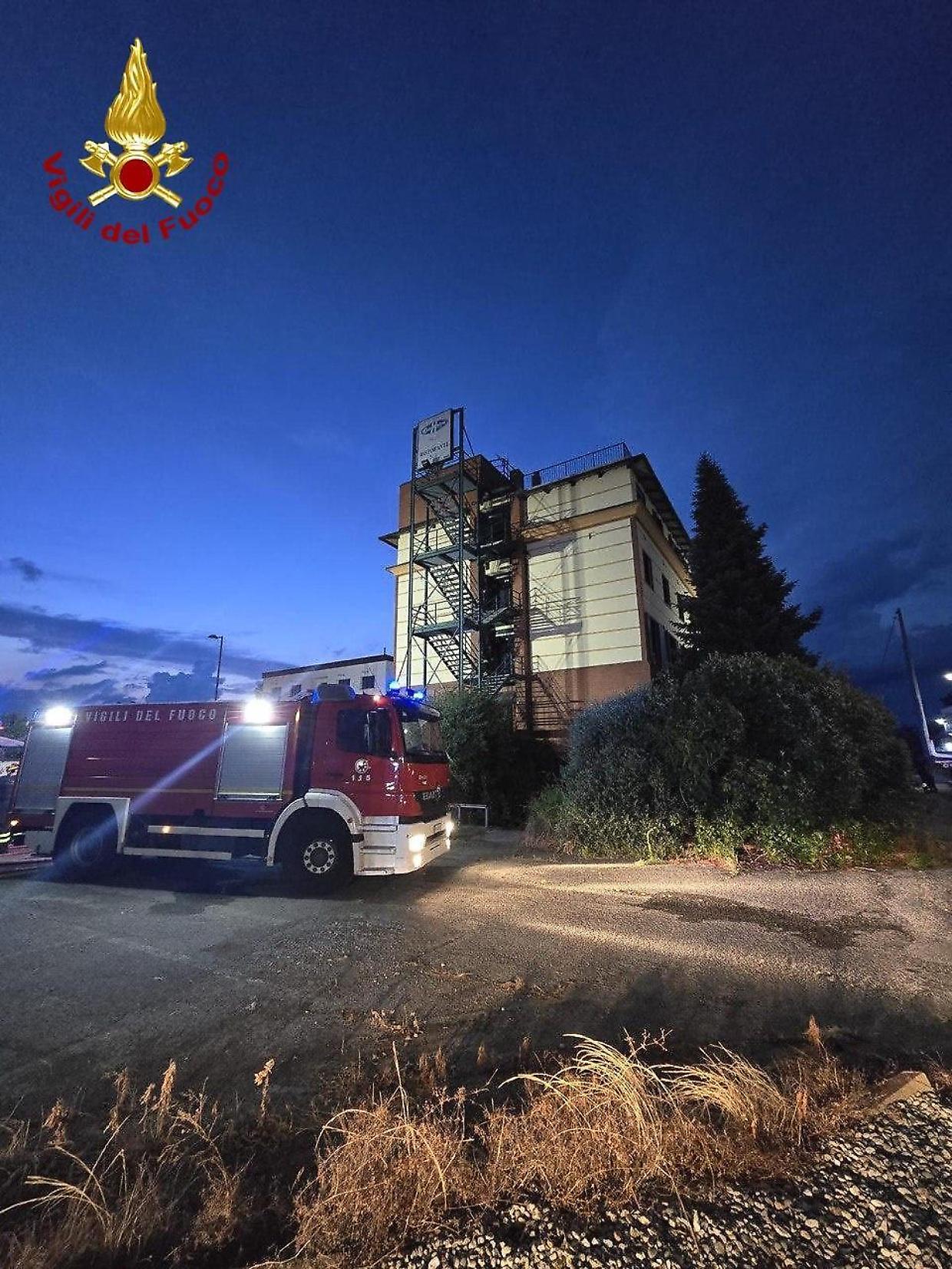 Volpiano, ex Eurohotel in fiamme, i responsabili tutti minorenni