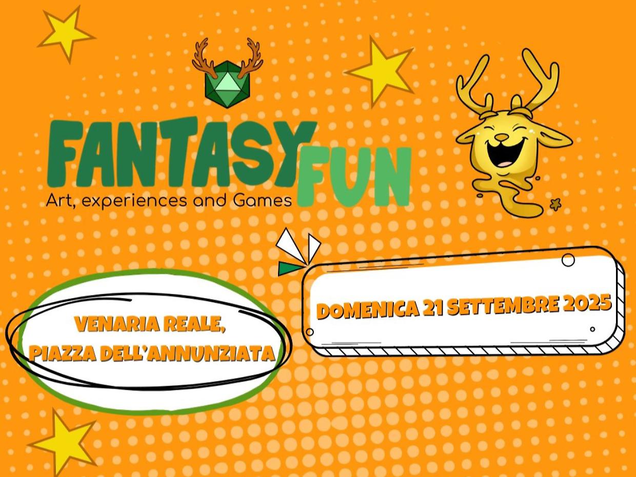 Domenica magica a Venaria: arriva Fantasy Fun tra tornei e cosplay