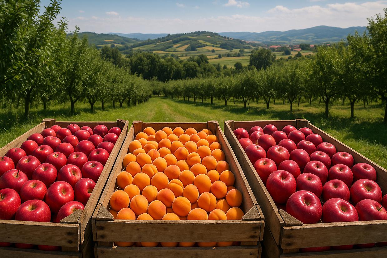 Annata d’oro per l’ortofrutta piemontese: ciliegie, albicocche e mele rosse IGP trainano le cooperative