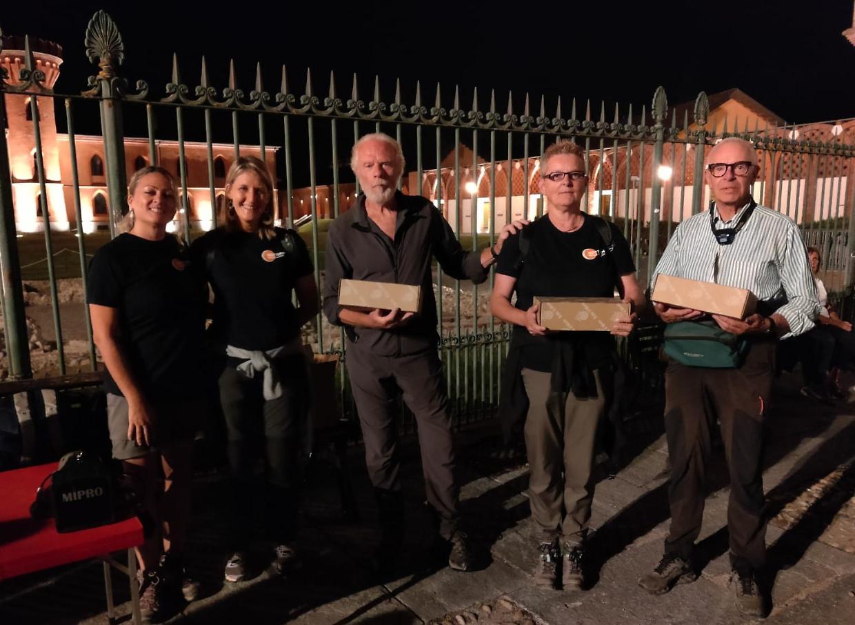 Notturni nelle Rocche, premiati i partecipanti più assidui della stagione 2025