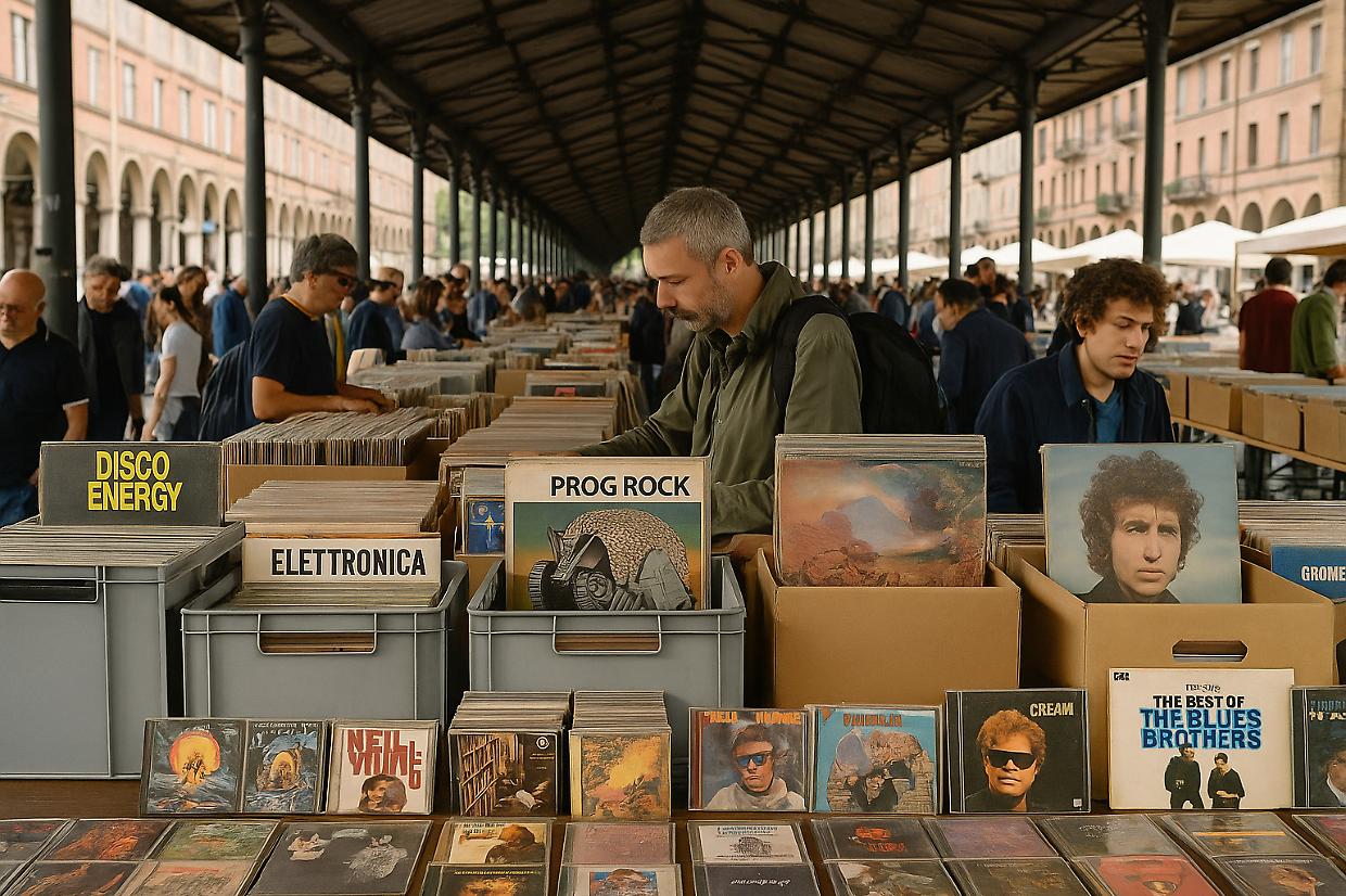 Torino, il 28 settembre torna la Fiera del Disco in piazza Madama Cristina