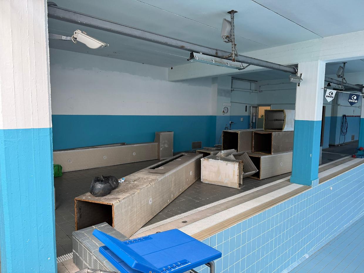 Slittano i tempi di riqualificazione e la piscina di addestramento resta a secco