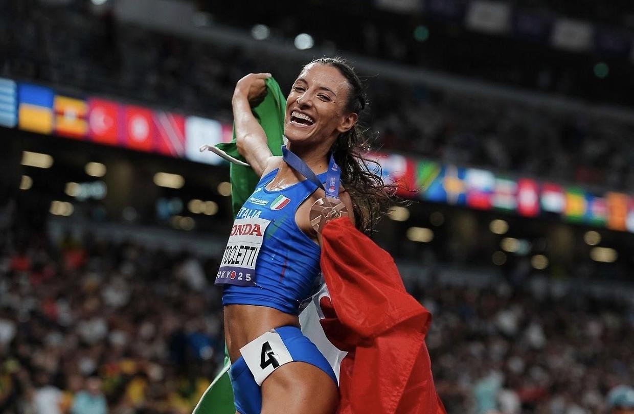 Nadia Battocletti di bronzo nei 5000, dopo l'argento nei 10.000, l'Italia è da record ai Mondiali di Tokyo