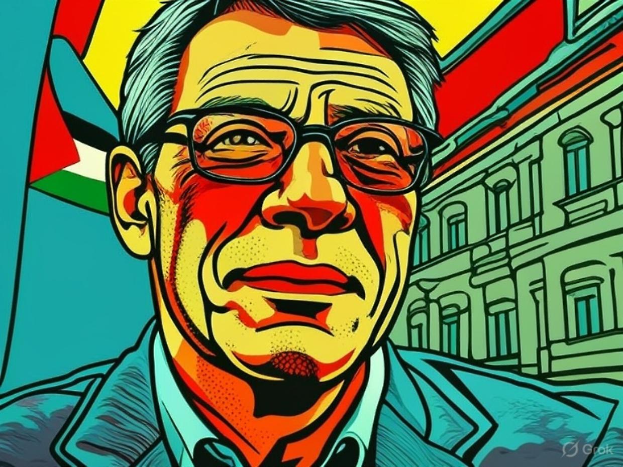 La Flottilla (per Montecitorio) di Landini
