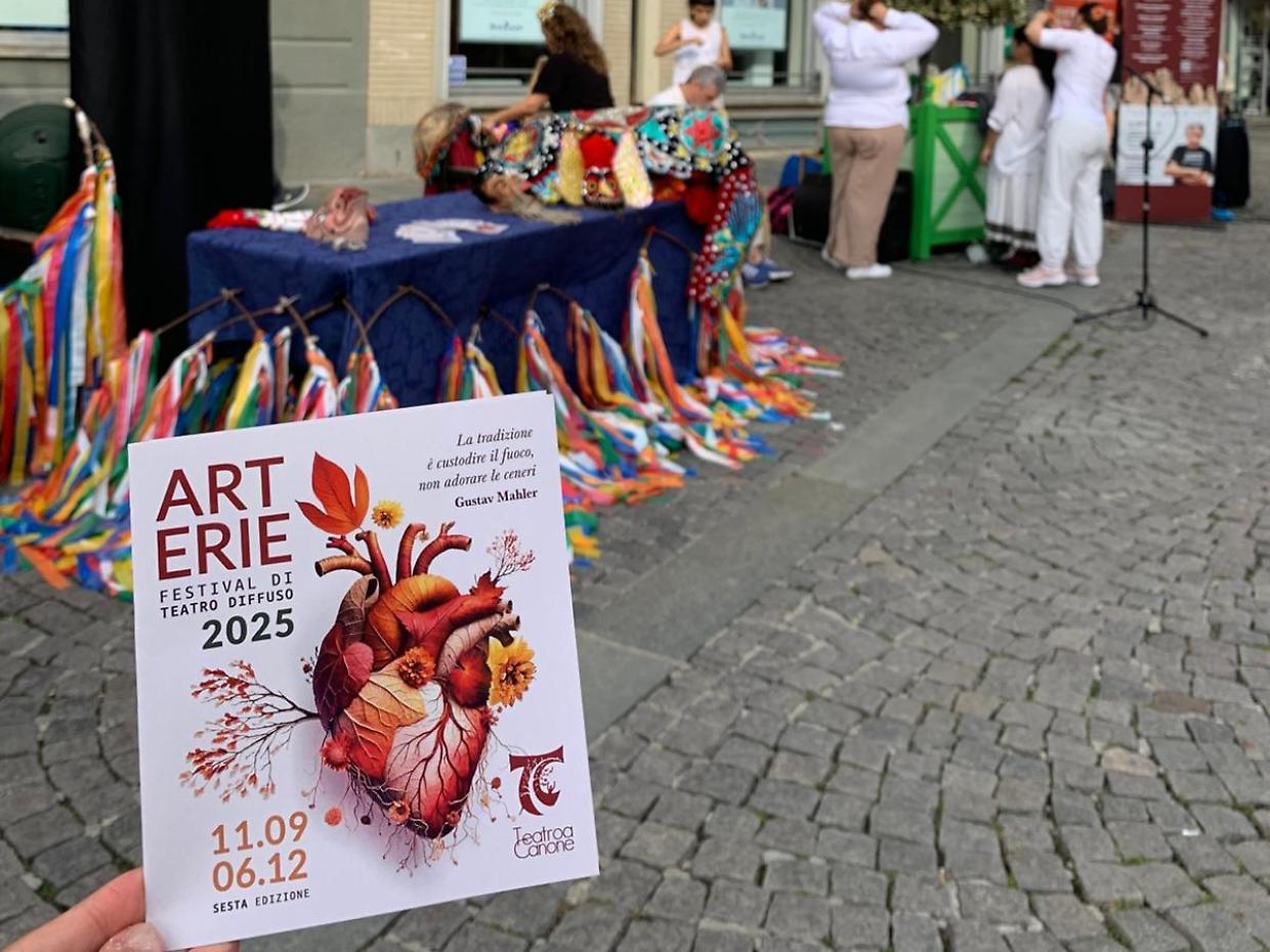 Teatro diffuso a Chivasso: due appuntamenti per chiudere settembre con il festival Arterie