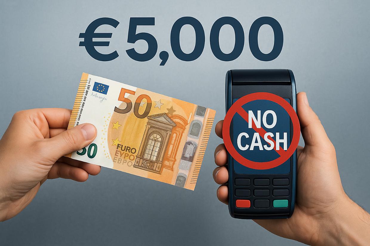 Contanti in Italia, ecco le regole: limite fissato a 5.000 euro