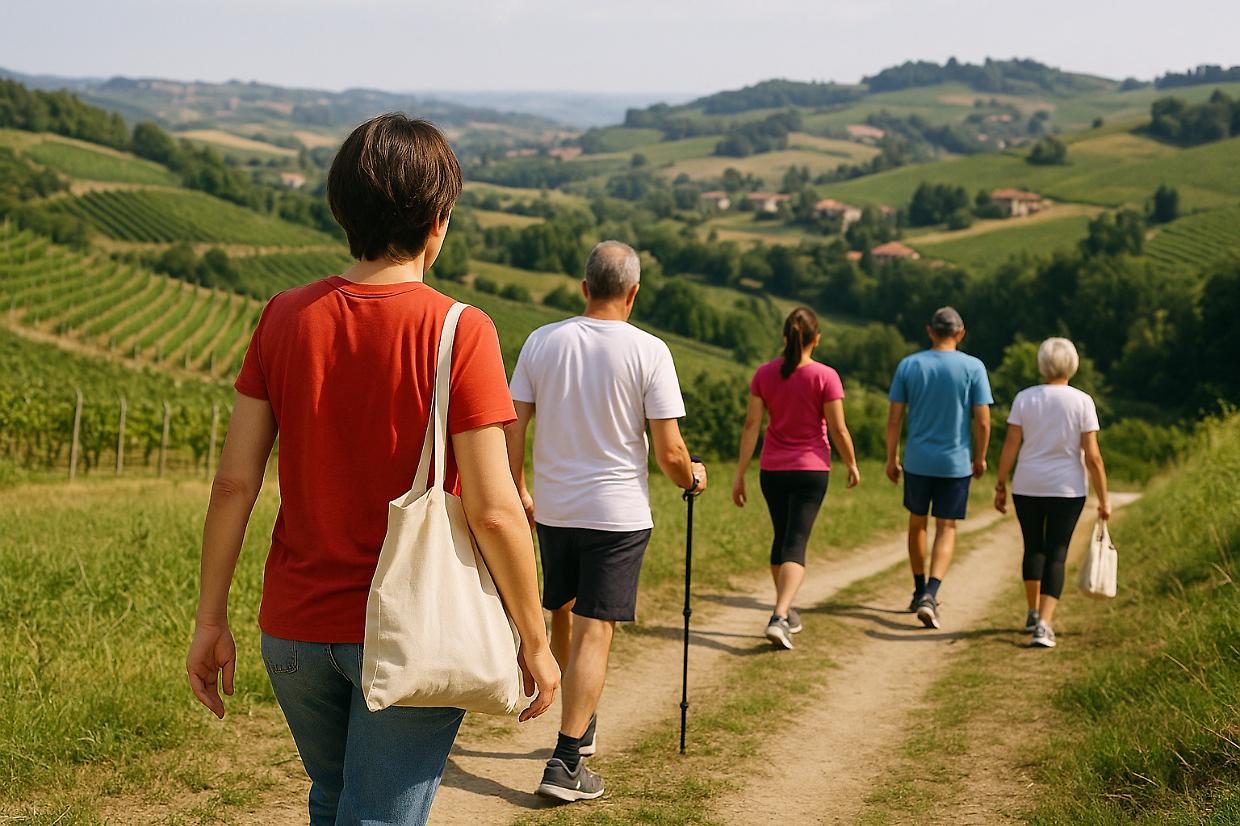 A San Damiano, una camminata tra le colline per sostenere la prevenzione del melanoma