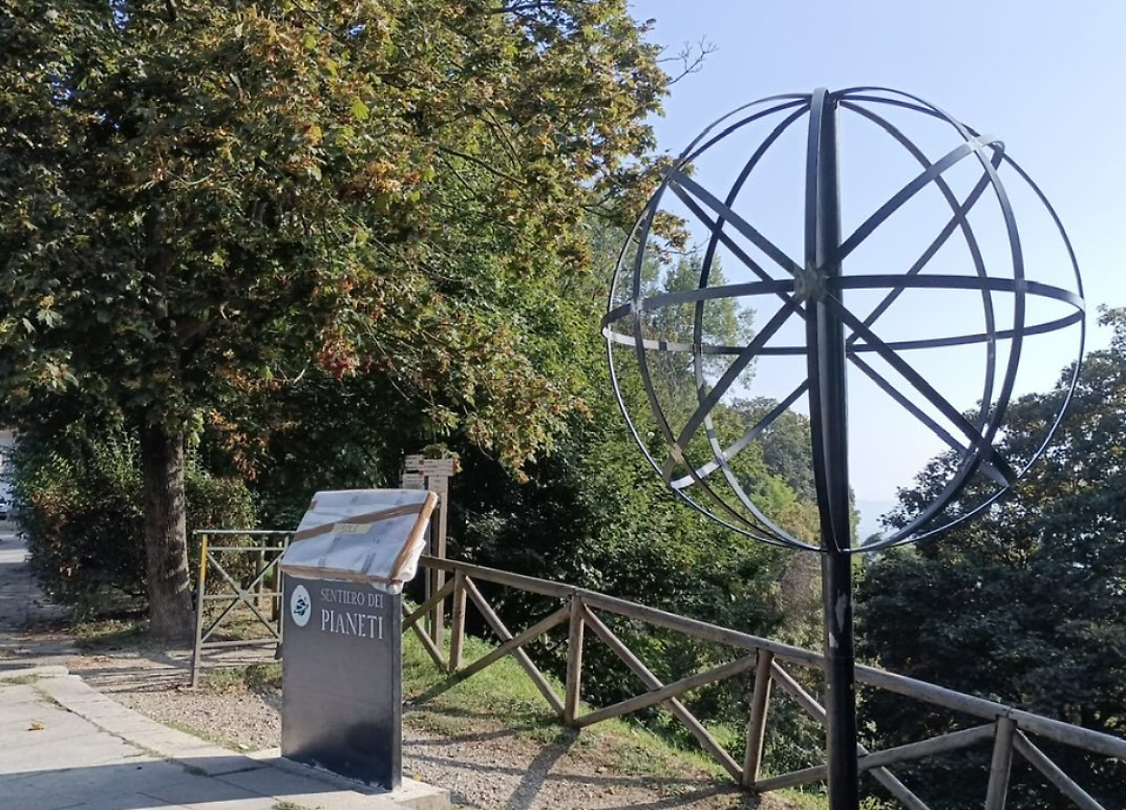 Inaugurazione del Sentiero dei Pianeti tra Superga e Pino Torinese