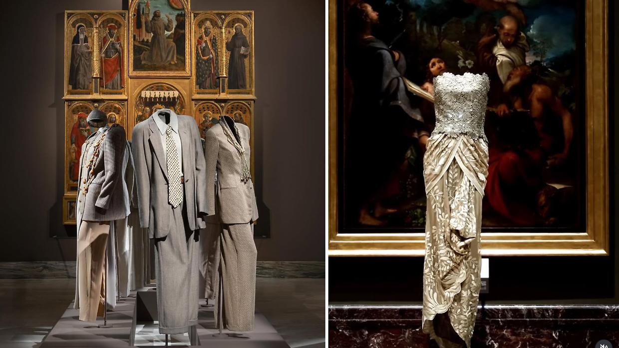 Giorgio Armani celebrato a Brera: la prima mostra di moda nella Pinacoteca di Milano