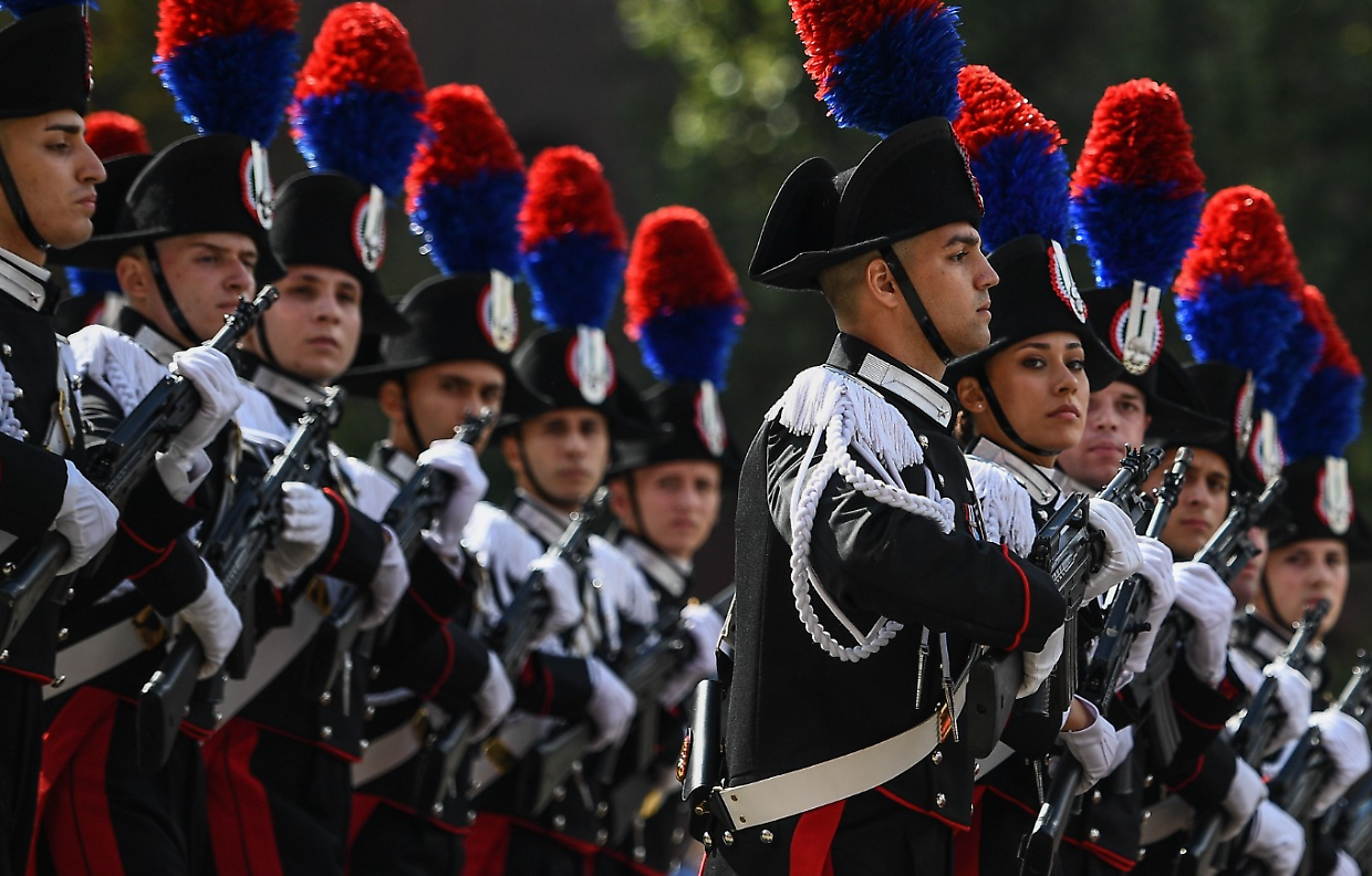 I nuovi carabinieri del 143esimo corso