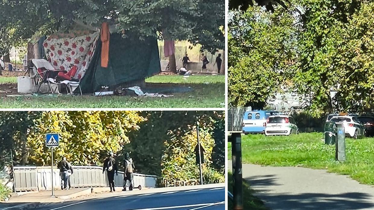Sgomberata l'area cani del parco Sempione, demolite le baracche degli spacciatori