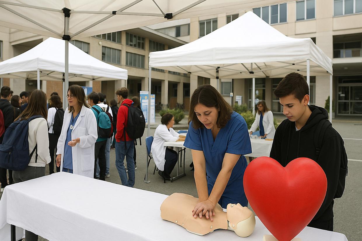 Rivoli, la Giornata Mondiale del Cuore con l’iniziativa “Evviva!”