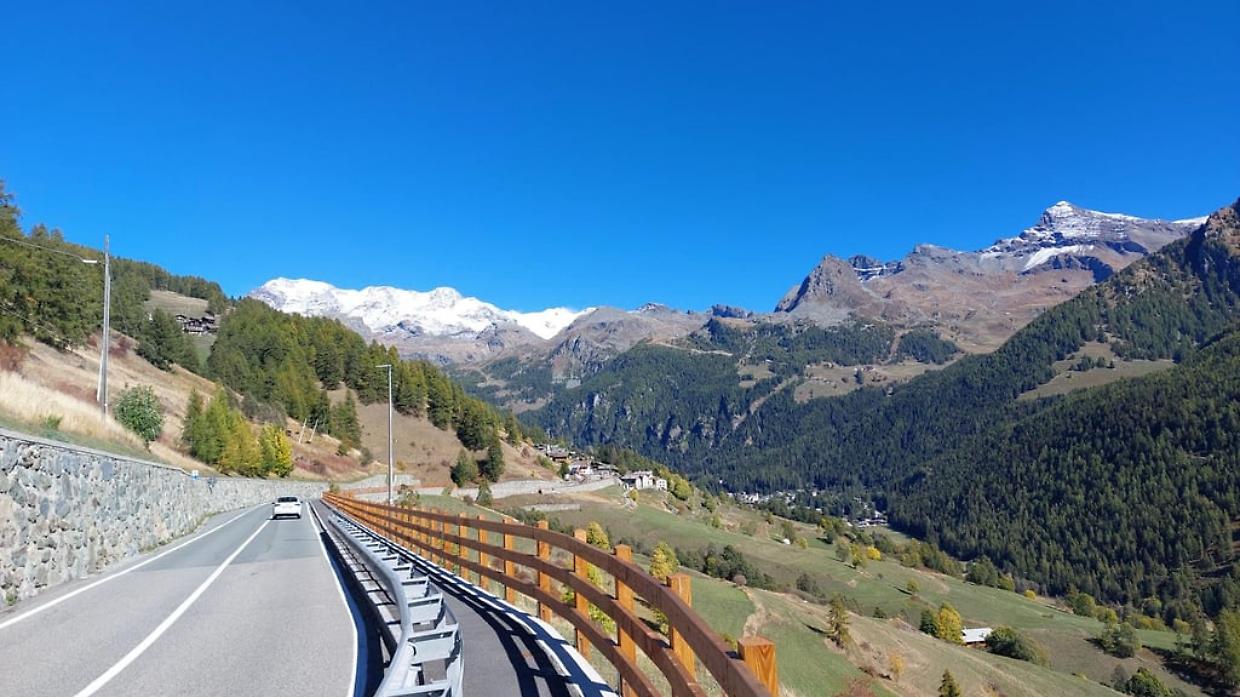 Val d’Ayas: riapertura parziale della strada regionale 45 domani