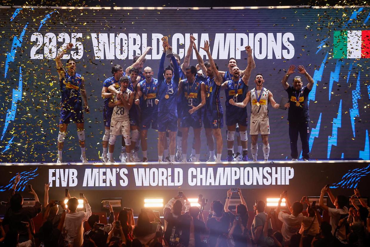 L’Italia del volley è campione del mondo per la quinta volta