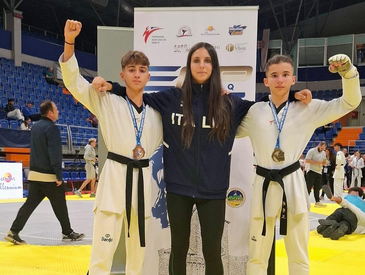 Greco Academy da urlo nella seconda prova del Grand Prix, con due medaglie d'oro e una di bronzo