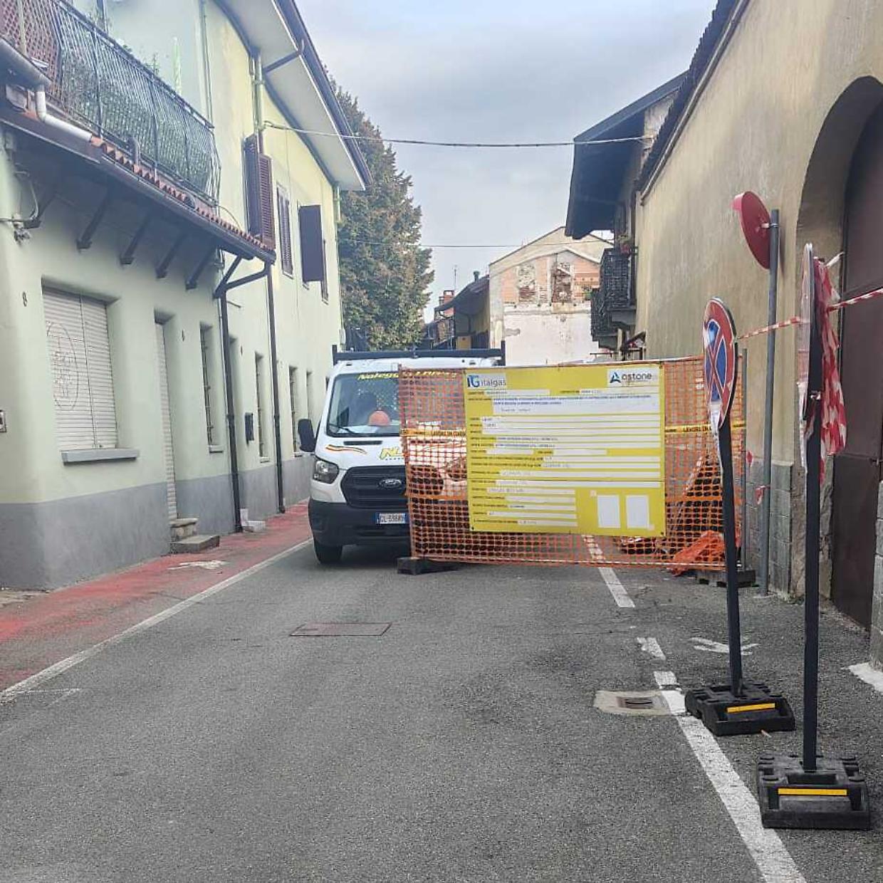 Leinì, lavori in via Vittorio Ferrero: circolazione vietata fino al 10 ottobre