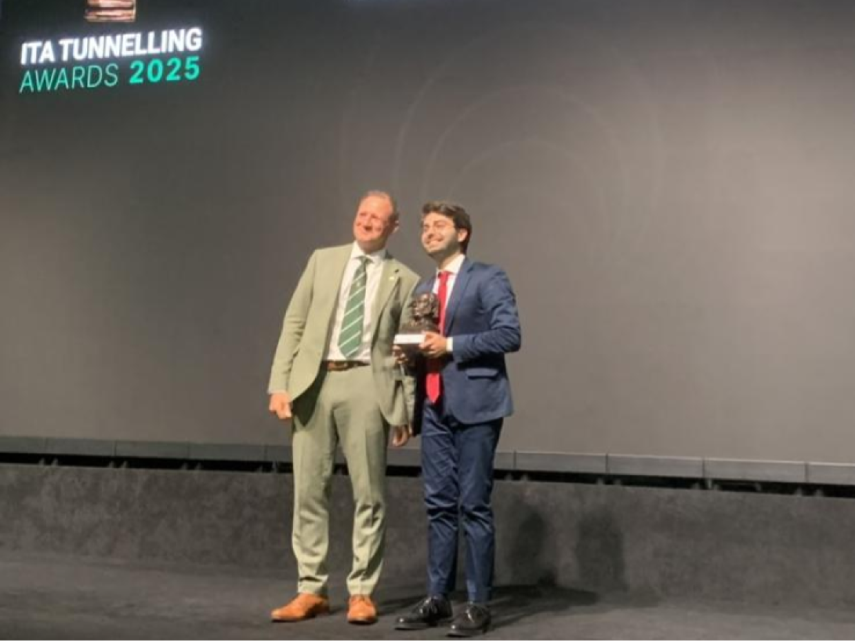 ITA Awards 2025: il Politecnico di Torino premiato per il tunnel che recupera energia dalla montagna