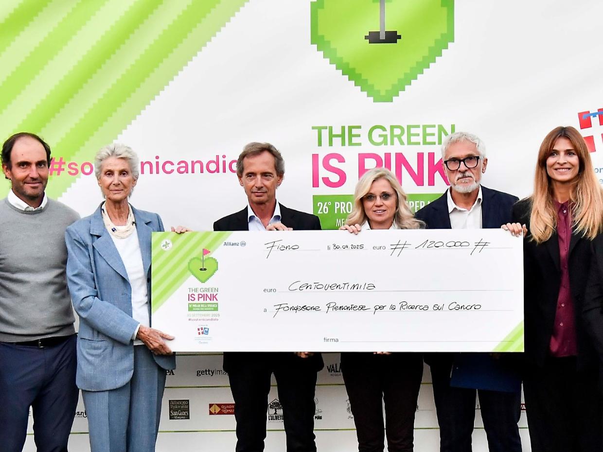 Golf e solidarietà, raccolti 120mila euro per la ricerca sui tumori femminili