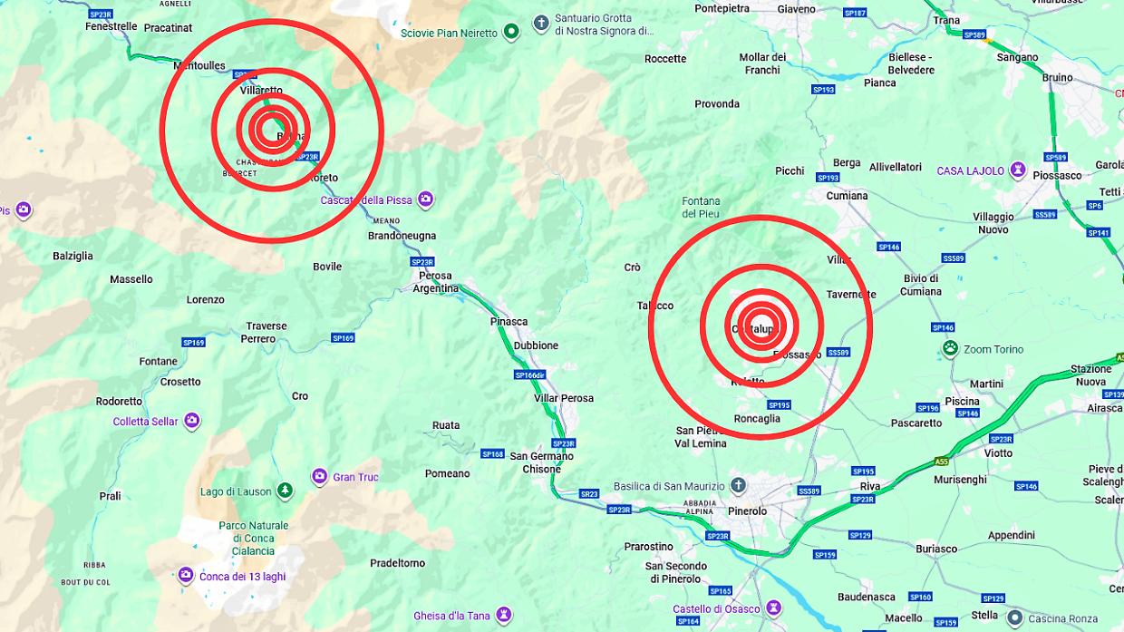 Due scosse di terremoto in due giorni. Trema la terra in provincia di Torino