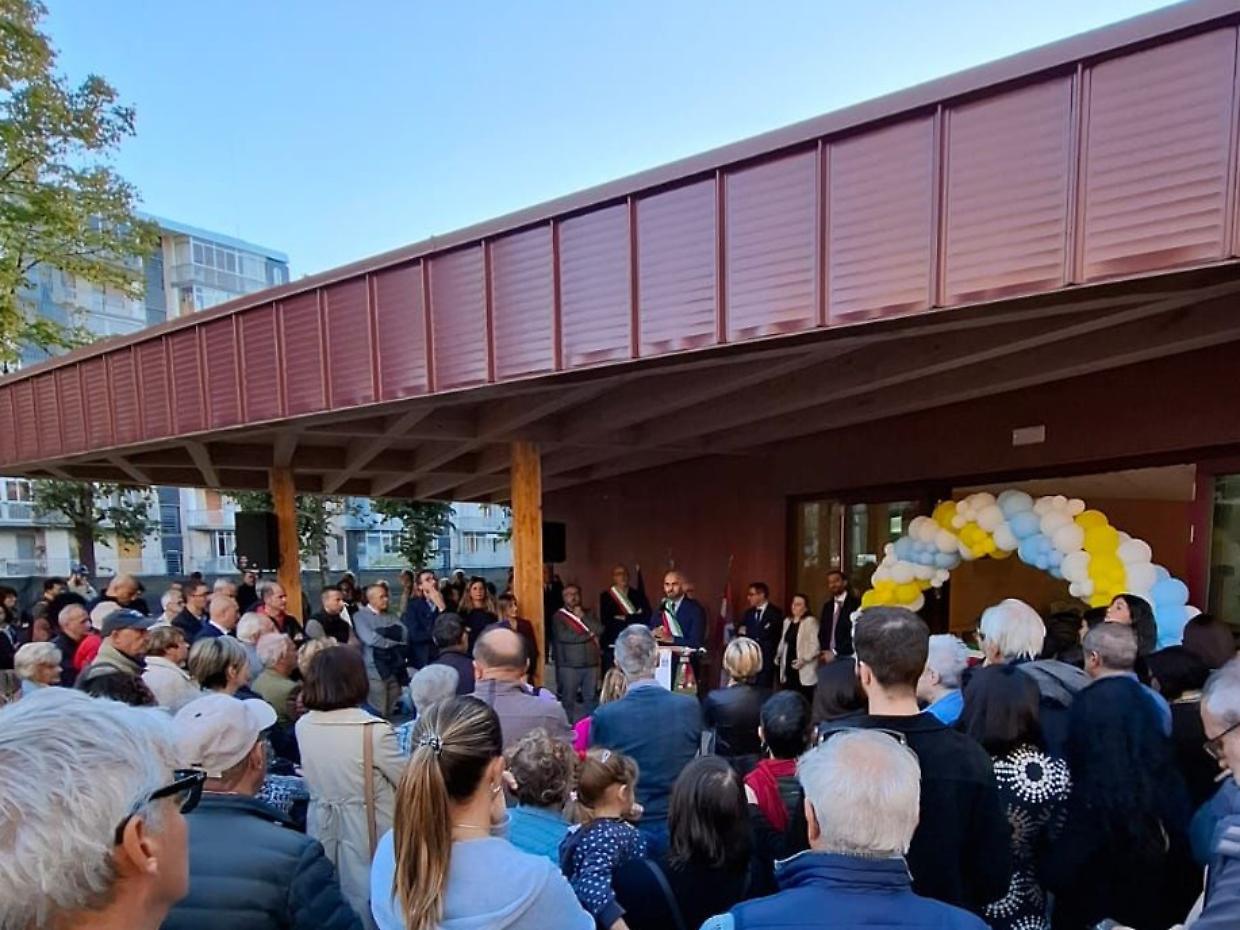 Collegno inaugura il nuovo asilo nido "Daniela Celli" in Borgata Paradiso