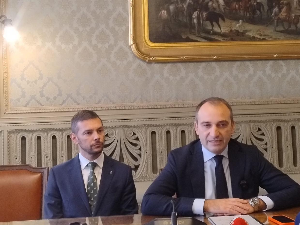 Sindaco Stefano Lo Russo e assessore alla Sicurezza Marco Porcedda