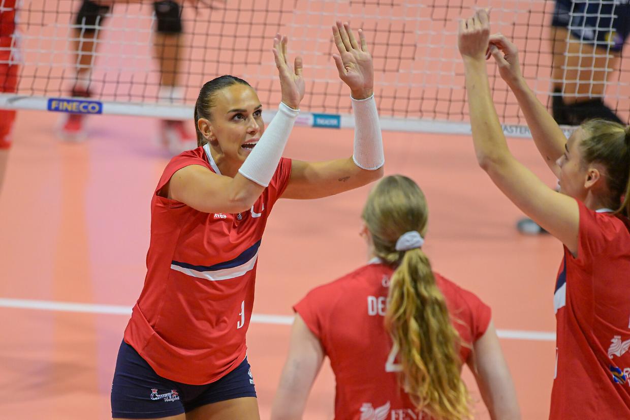 Sfida spettacolo per la Reale Mutua Fenera Chieri '76 contro Paola Egonu e compagne