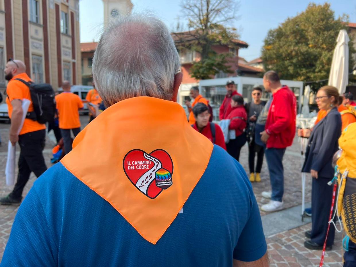 Il “Cammino del cuore” passa da Settimo: cento chilometri per i ragazzi autistici e le loro famiglie
