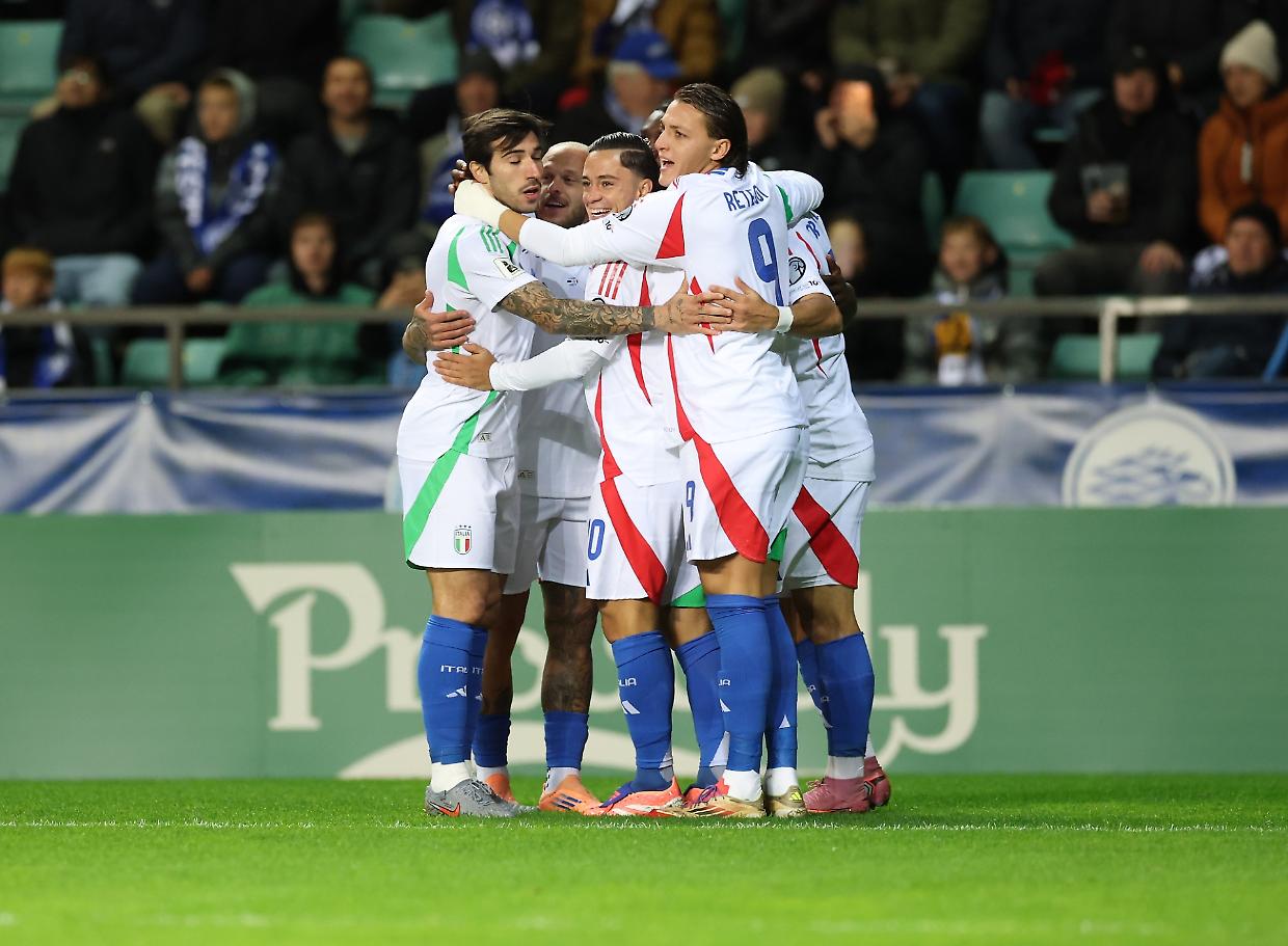 L'Italia batte 3-1 l'Estonia in trasferta (foto GettyImages)
