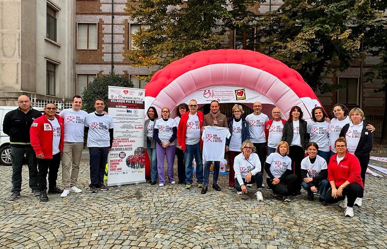 Alberto Cirio ad Alba, per la prevenzione del nostro cuore