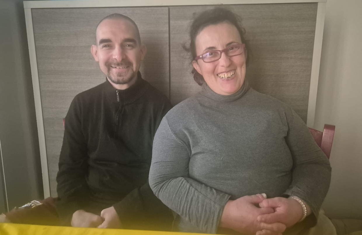 Fabio Ignelzi e Antonella Esposito