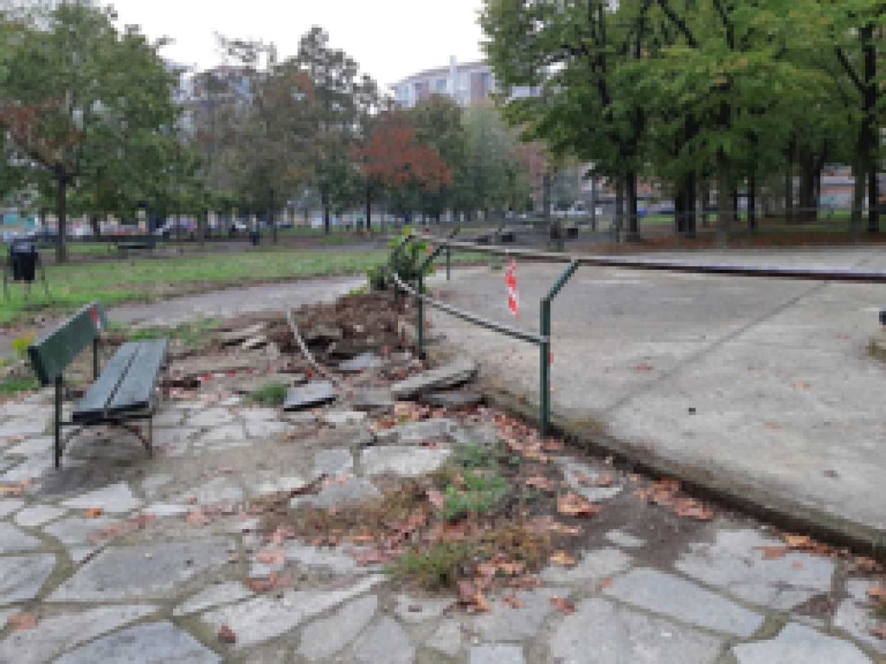 Ecco i giardini pubblici che cambiano: parkour e splashpad nel Di Vittorio 