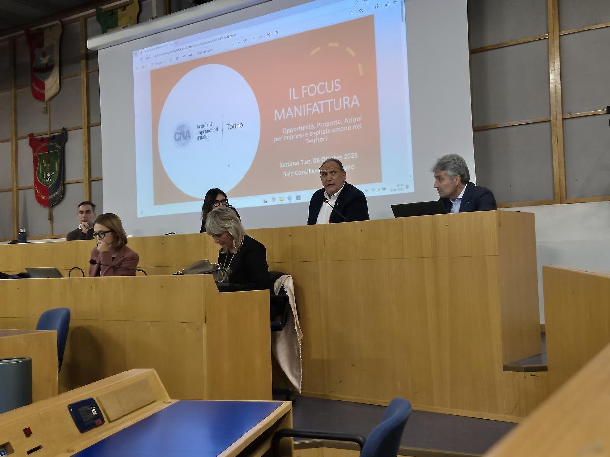 Settimo sostiene le imprese del territorio. la collaborazione del Comune con CNA  e UniTo