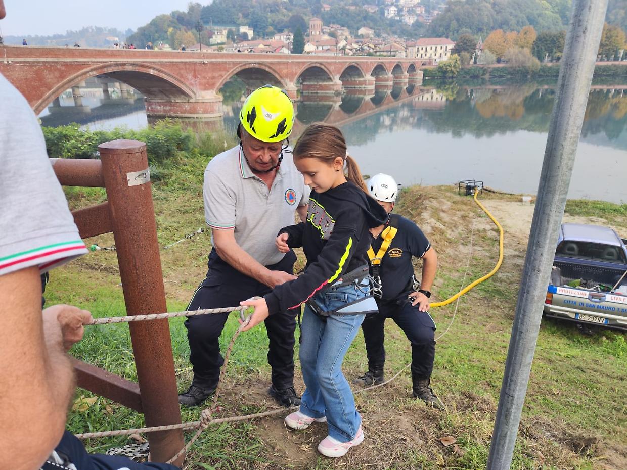 San Mauro, successo per "Una domenica con la Protezione Civile"