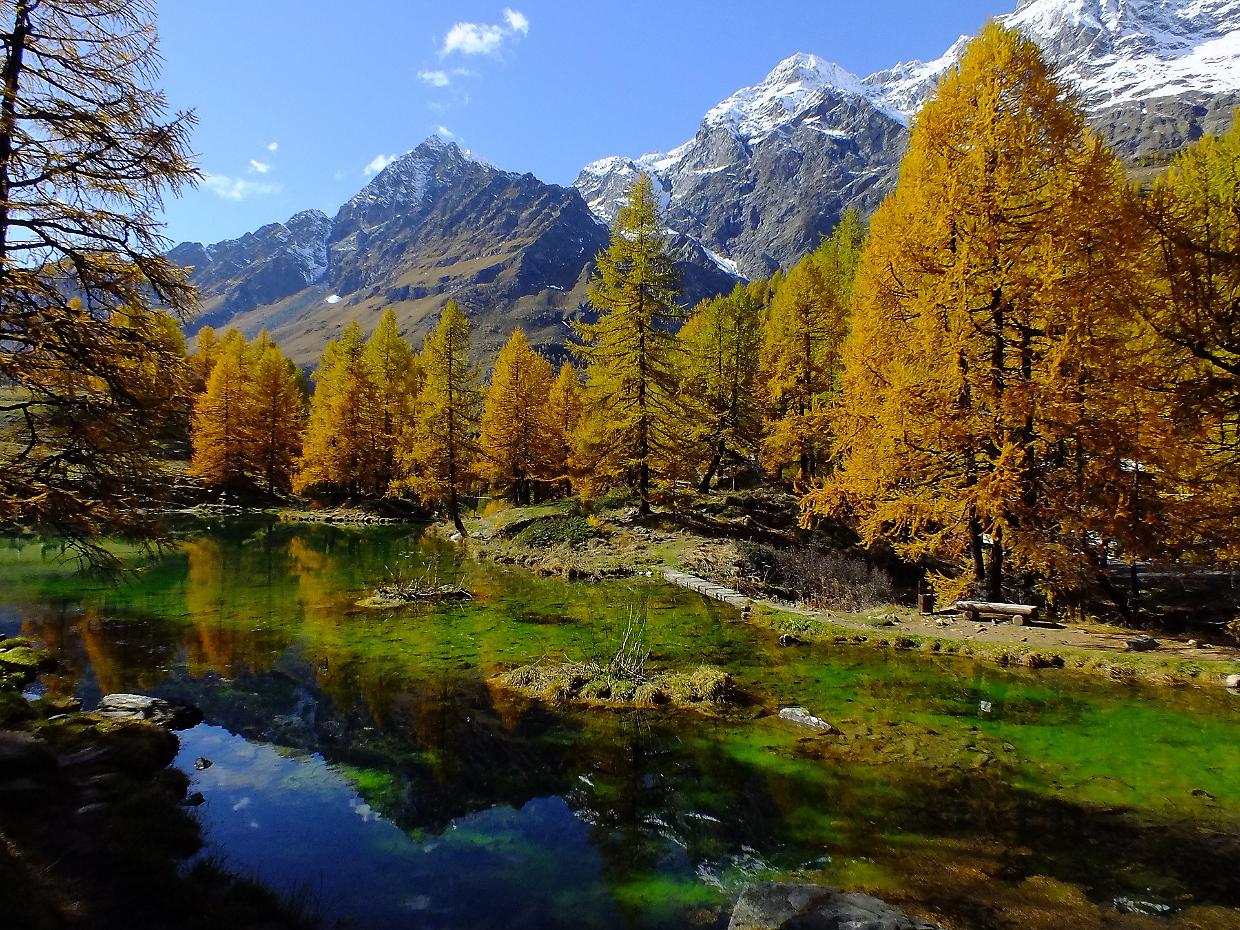 Valle d’Aosta, l’autunno che colora le valli: dove ammirare il foliage 