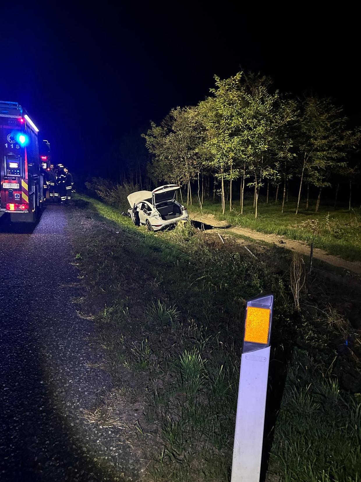 Incidente sulla A5 vicino a San Giorgio Canavese