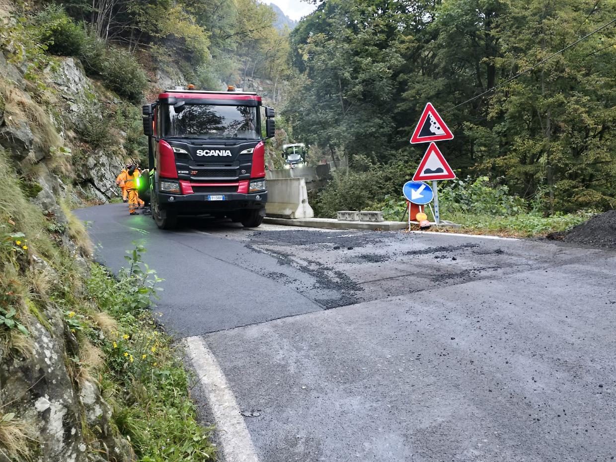 Strada provinciale 197 riaperta a senso alternato: il cantiere chiuderà definitivamente il 14 novembre