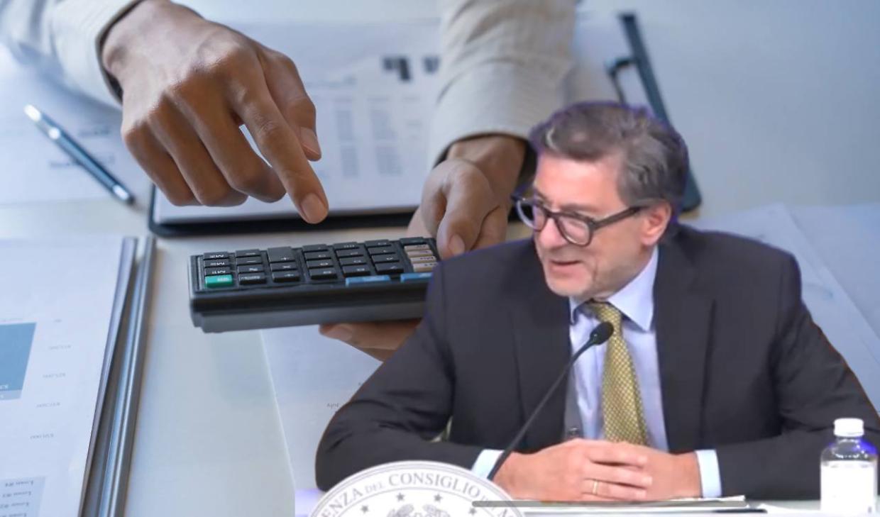 Giancarlo Giorgetti Ministro dell'Economia e delle Finanze