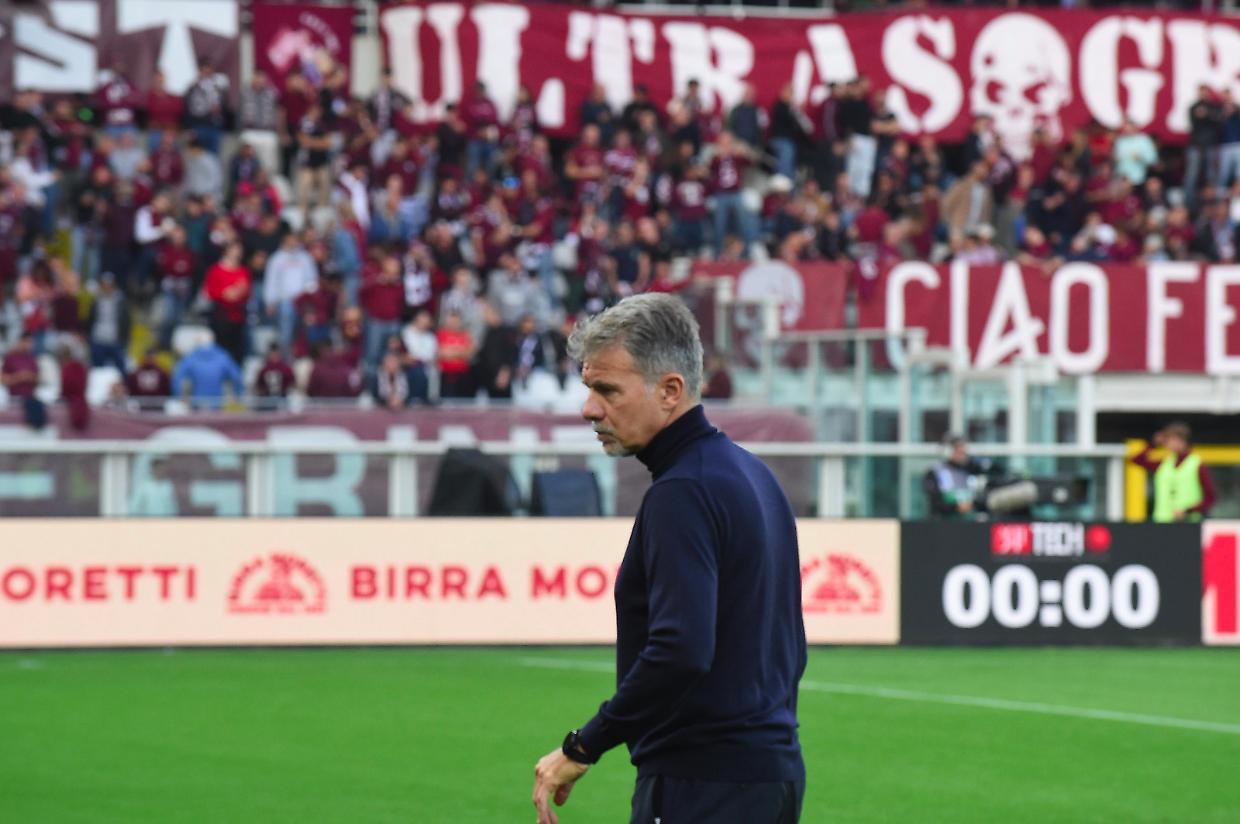 Il tecnico del Torino, Marco Baroni, batte il Napoli di Conte 1-0