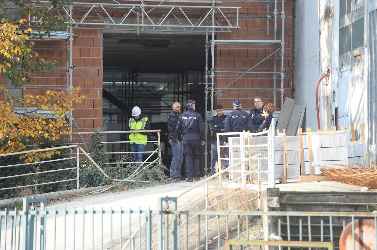 L'area di cantiere di Torino Esposizioni