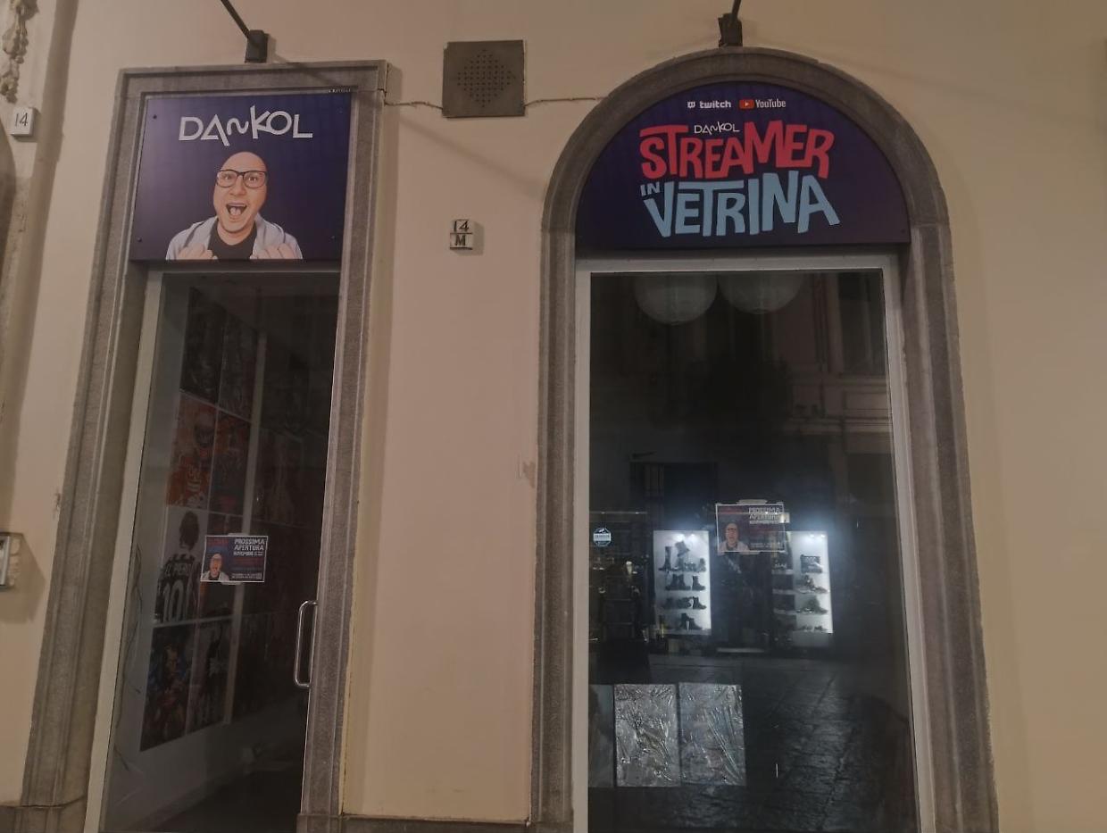In centro apre un negozio "non negozio", ma vetrina "live"