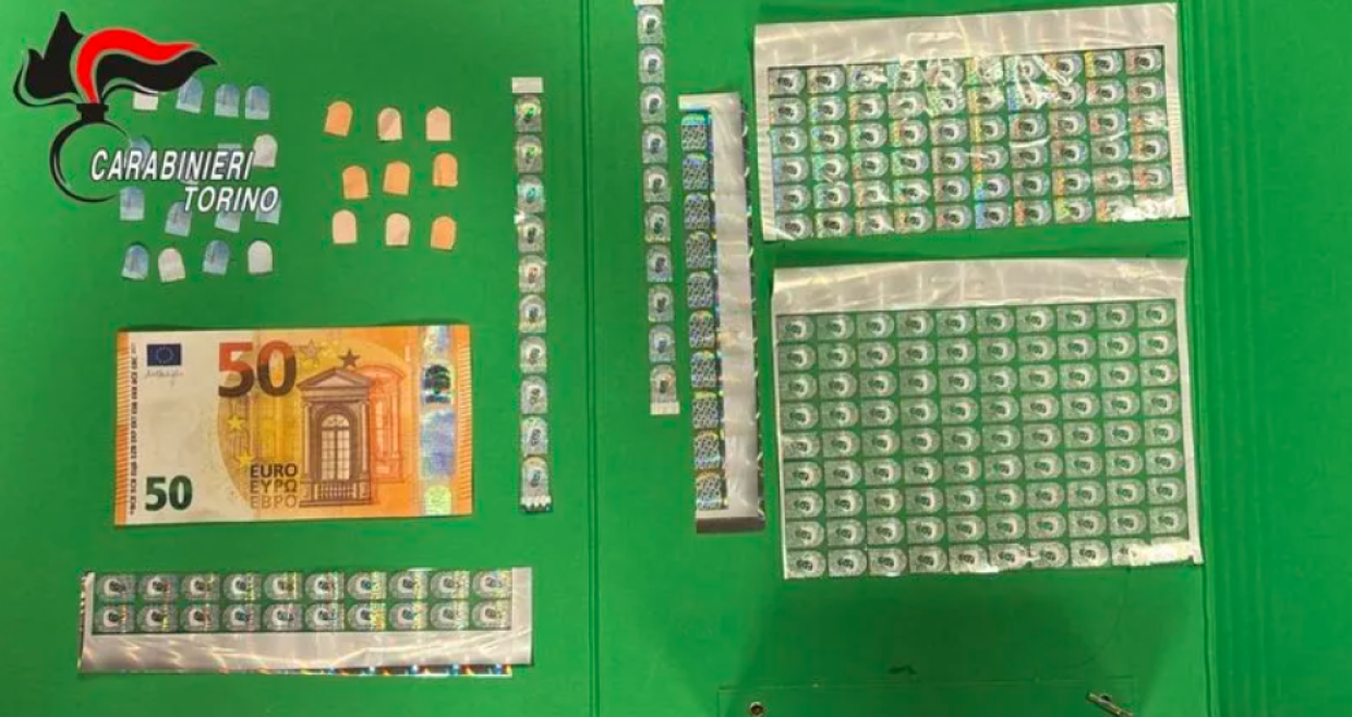 Strambino, 17enne arrestato per falsificazione di banconote