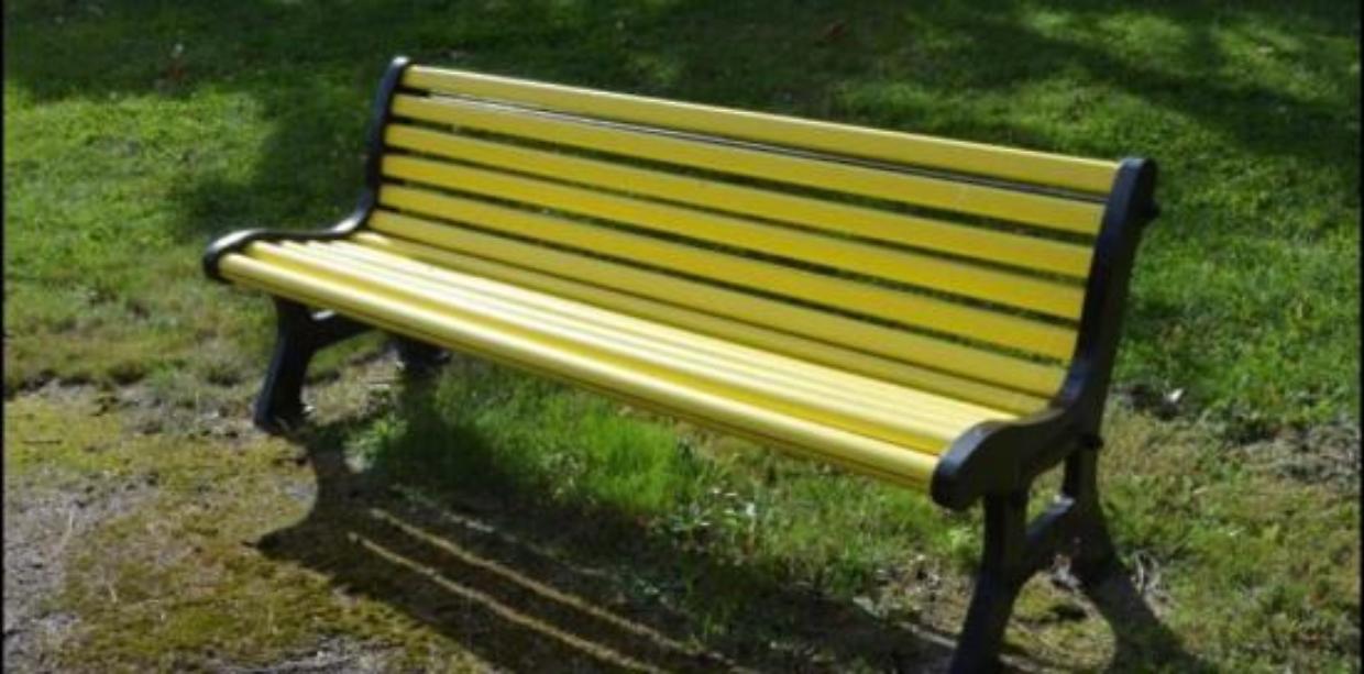 Torre Pellice, arriva la panchina gialla per sensibilizzare sull'endometriosi