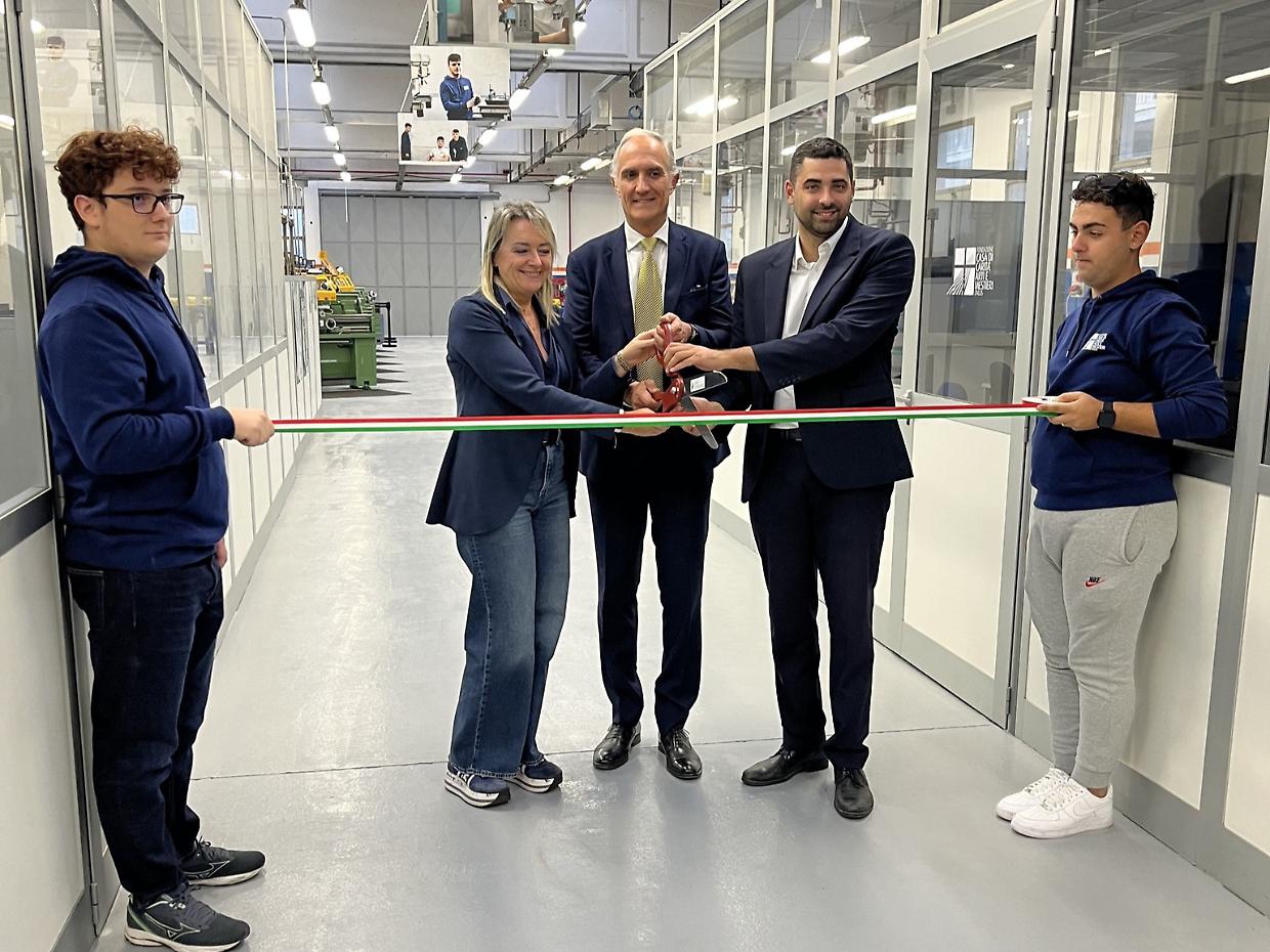 Grugliasco, inaugurati mercoledì i nuovi laboratori di acconciatura e meccanica industriale