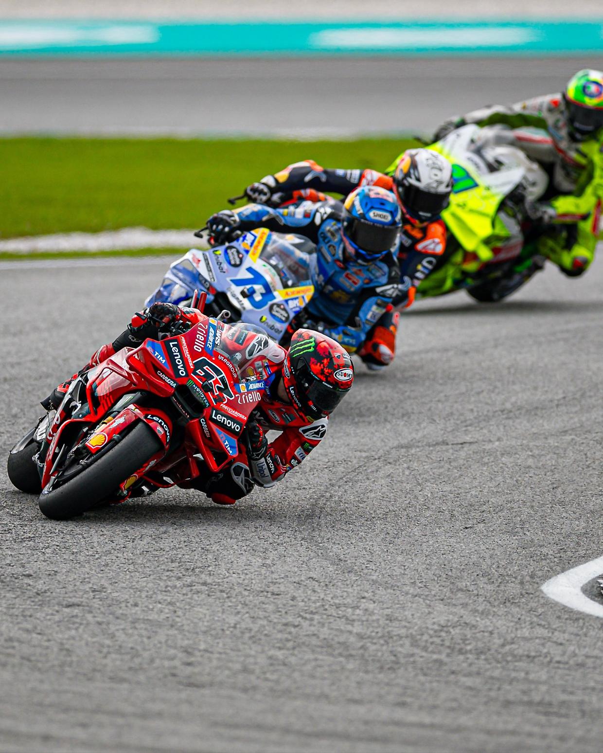 Bagnaia ancora sull'ottovolante: ecco cosa è successo a Sepang