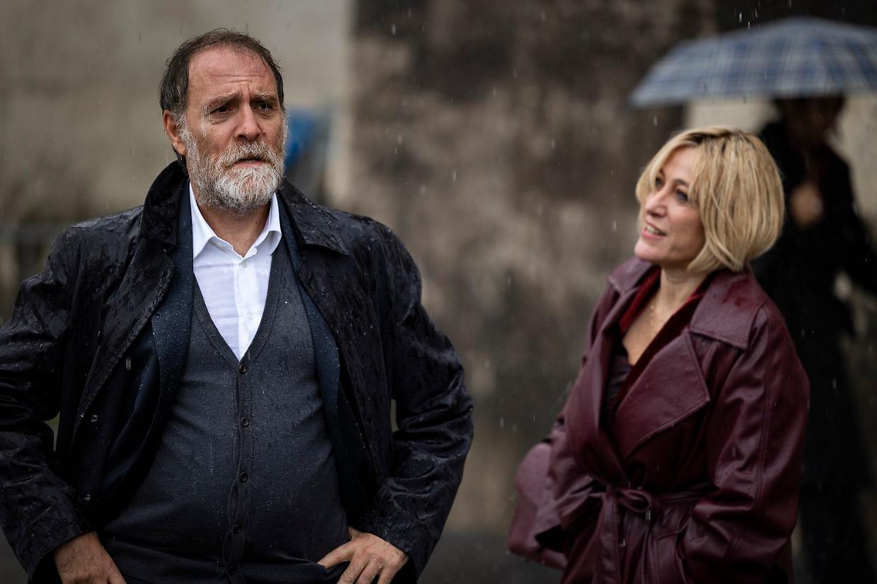 Mastandrea e Bruni Tedeschi nel film