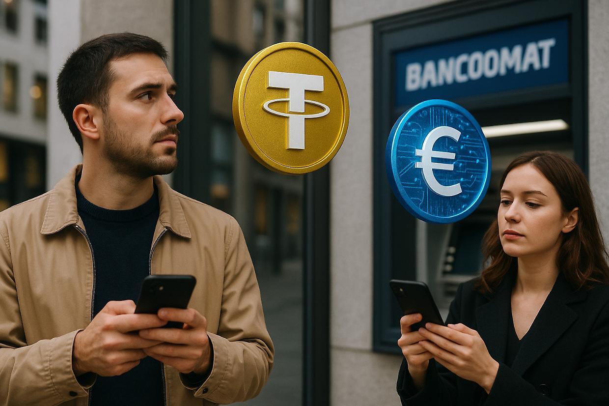 Bancomat sfida Tether: la corsa europea alla stablecoin e ai pagamenti senza confini